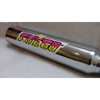 Uitlaat Tecno Bos chroom