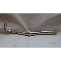 Uitlaat Tecno Bos chroom