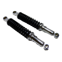 Schokbrekers 310mm zwart/chrome