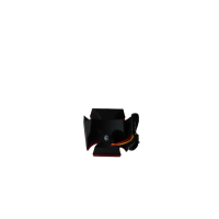 Achterlicht kruis zwart