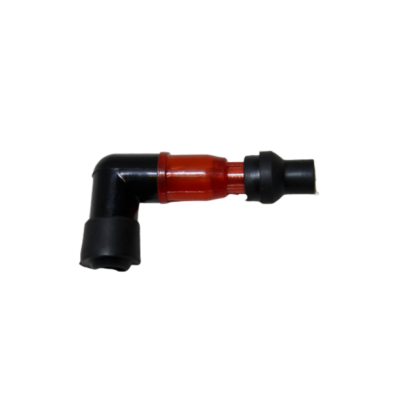 Bougie dop met licht rood