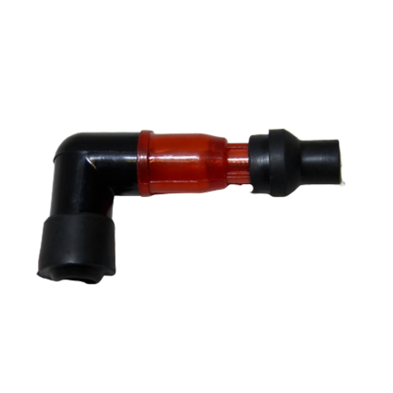 Bougie dop met licht rood